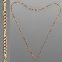 Золотая цепочка Картье с бантиком 50см 1098/1