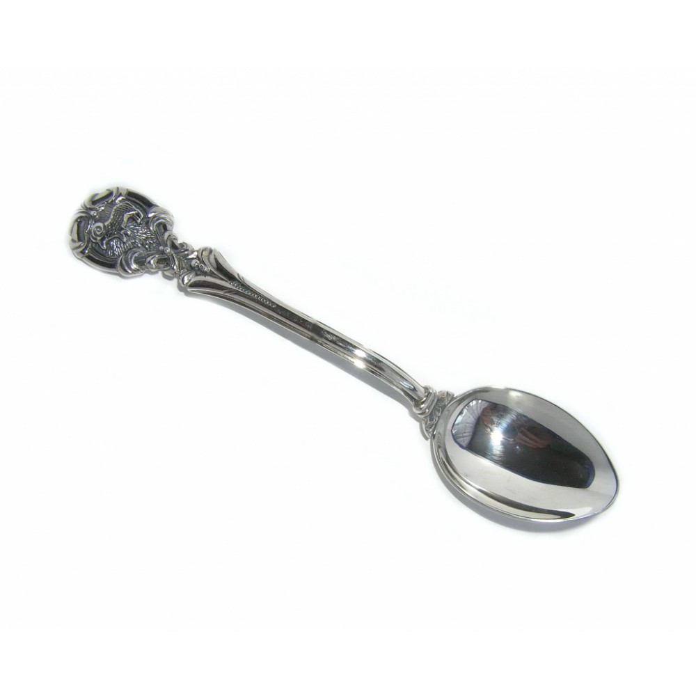 Серебряная ложка Овен бр-403
