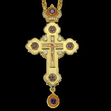 Крест наперсный латунный 2.10.0096ЛП-21ЛП