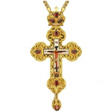 Крест наперсный латунный 2.10.0147ЛП-21ЛП