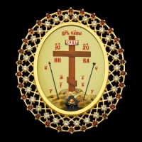 Накладка на митру латунная аг-2.7.0095ЛПР