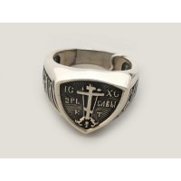 Срібна каблучка Царь Слави бр-0057421