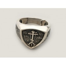 Срібна каблучка Царь Слави бр-0057421