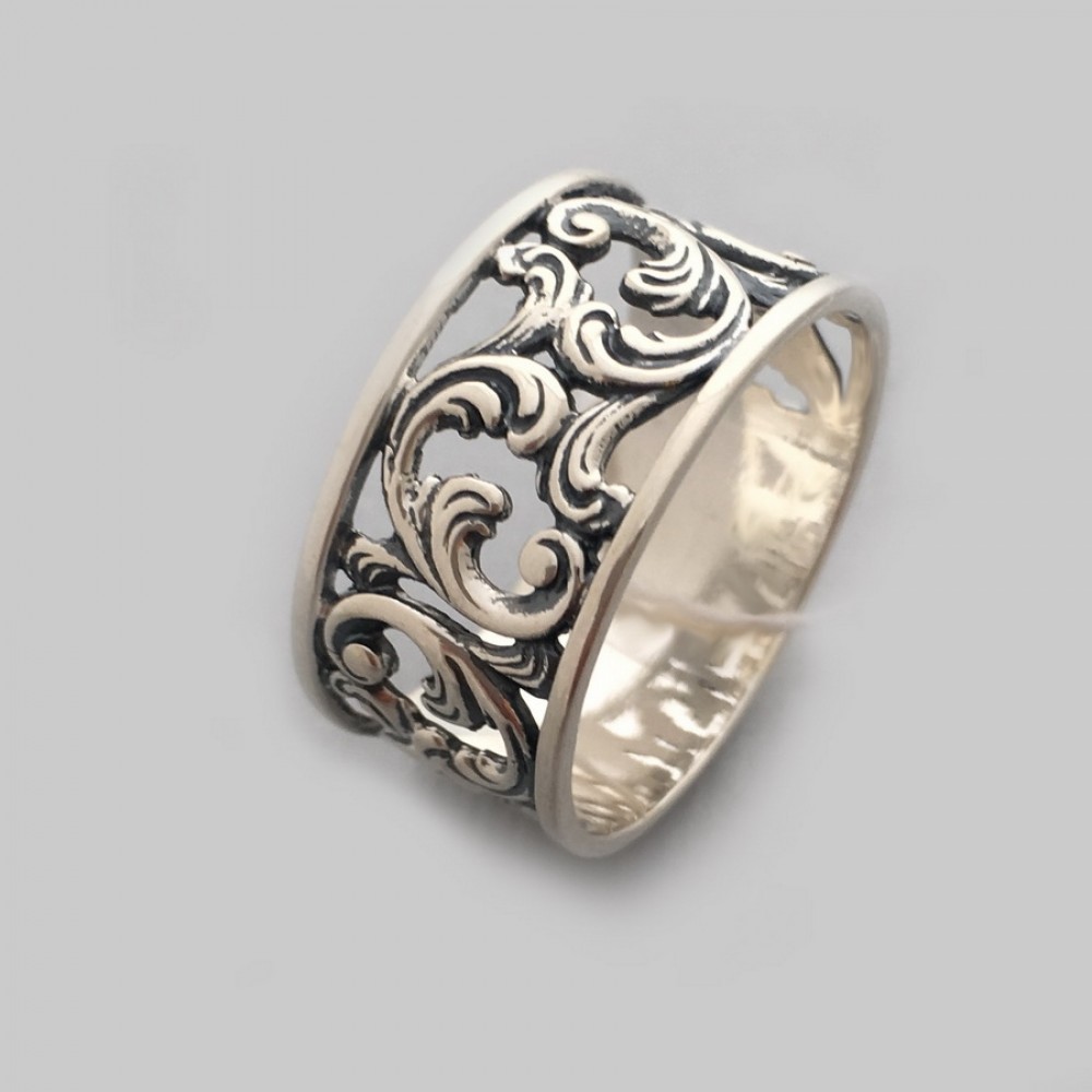 Срібна каблучка бр-0059921