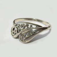 Серебряное кольцо "Бал" бр-10586