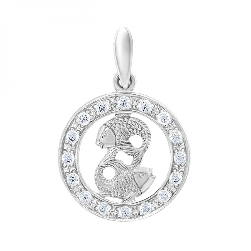 Серебряный подвес ЮМ-3084-12