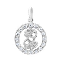 Серебряный подвес ЮМ-3084-12