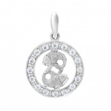 Серебряный подвес ЮМ-3084-12