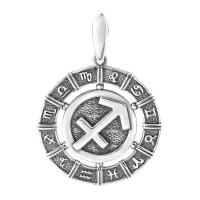 Серебряный подвес Стрелец ЮМ-3089-9