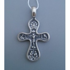Серебряный крест бр-3100451