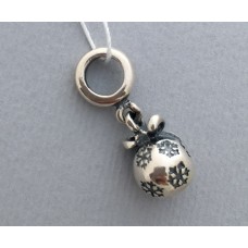 Серебряная бусина Игрушка бр-0057531