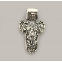 Серебряный крест бр-0062331