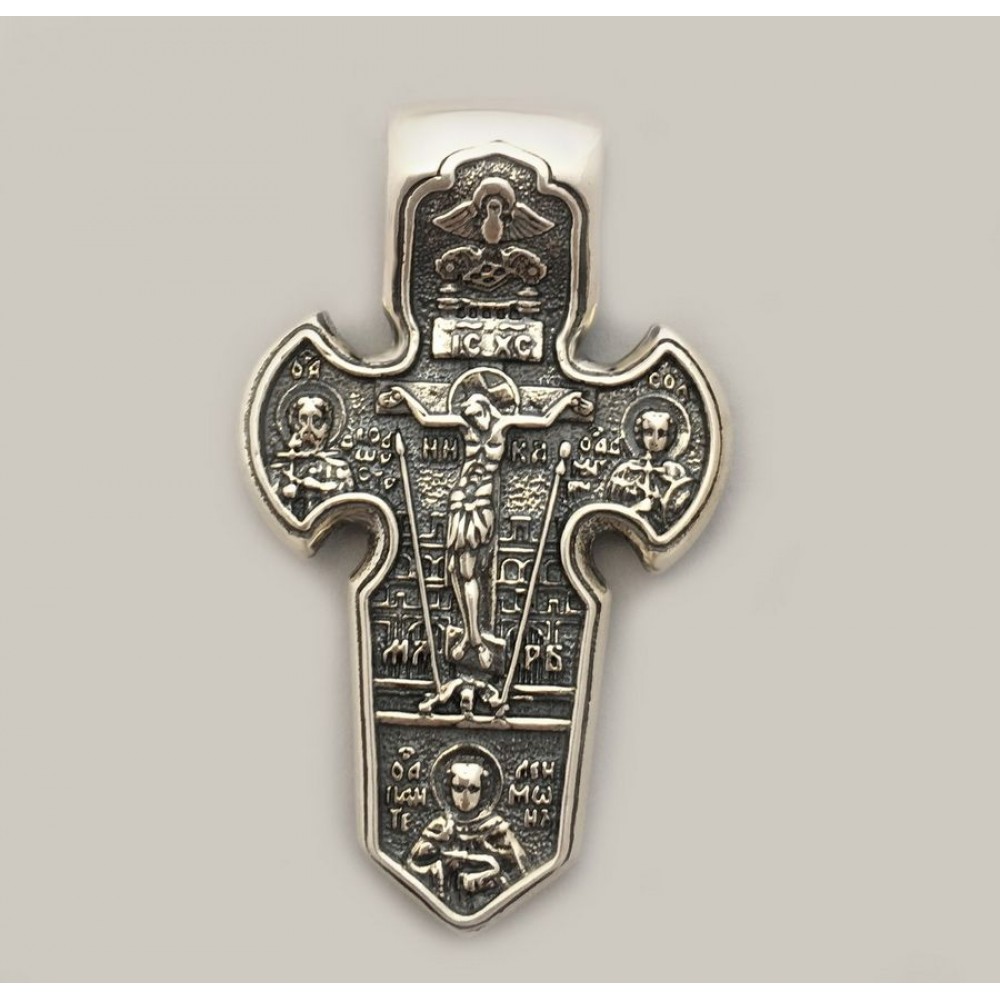 Срібний хрестик бр-0062331