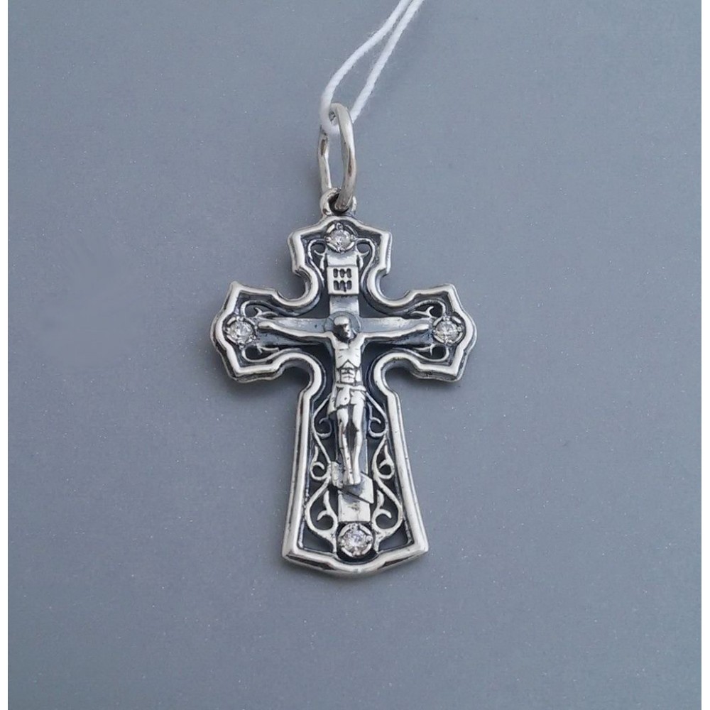 Серебряный крест бр-3110551