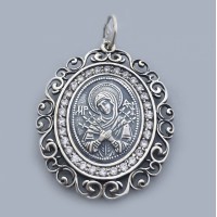 Серебряная ладанка  Семистрельная БМ  бр-1108831