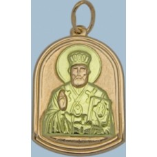 Золотая ладанка "Николай Угодник" шк-3134-6
