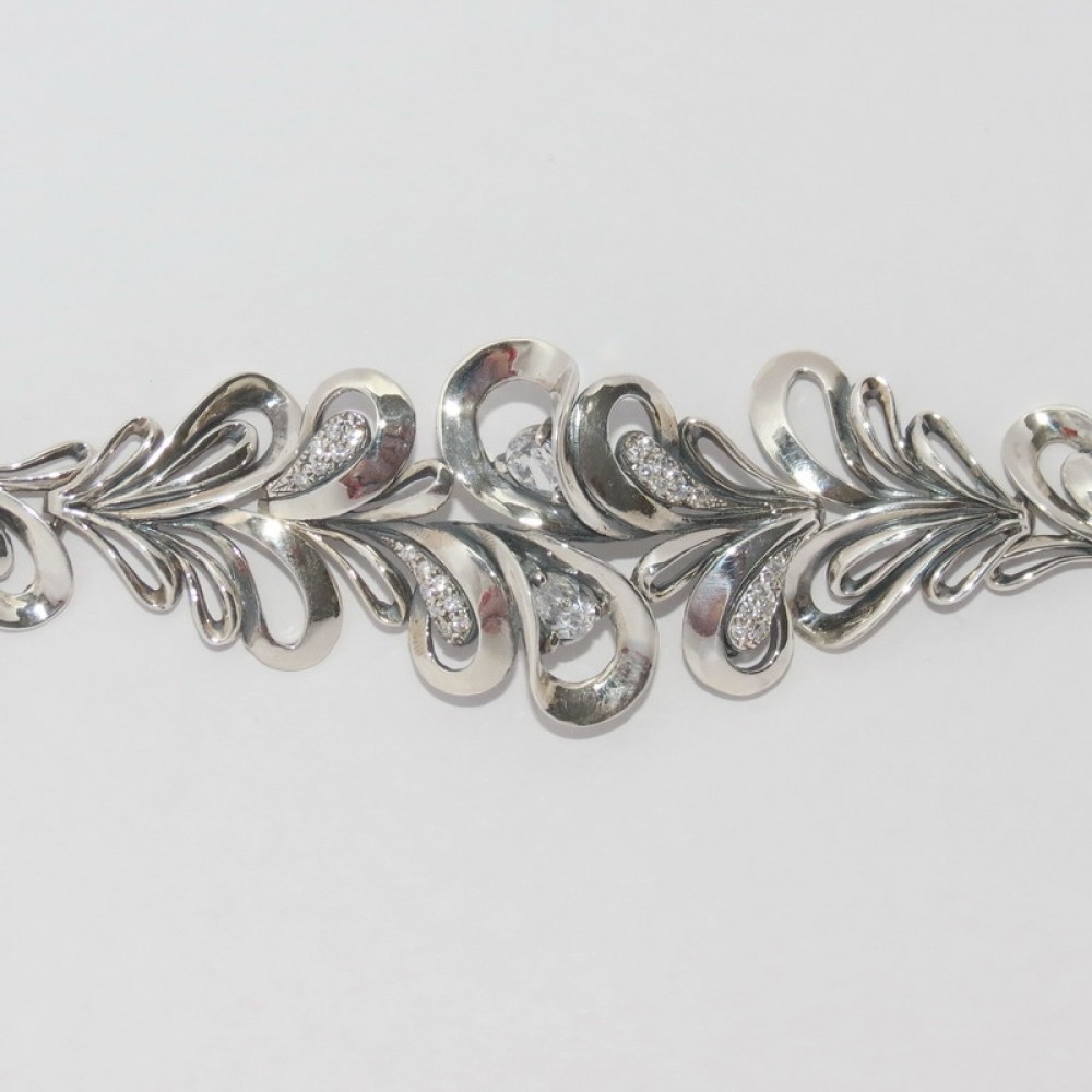 Серебряный браслет бр-10225