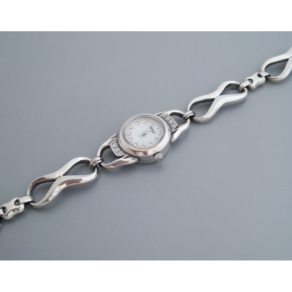 Серебряные часы бр-7110008