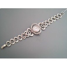 Часы из серебра 925 пробы кварцевые с фианитами БР-7110047