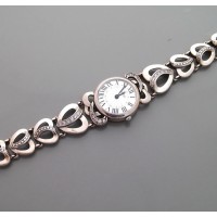 Серебряные часы 60 БР-1004871