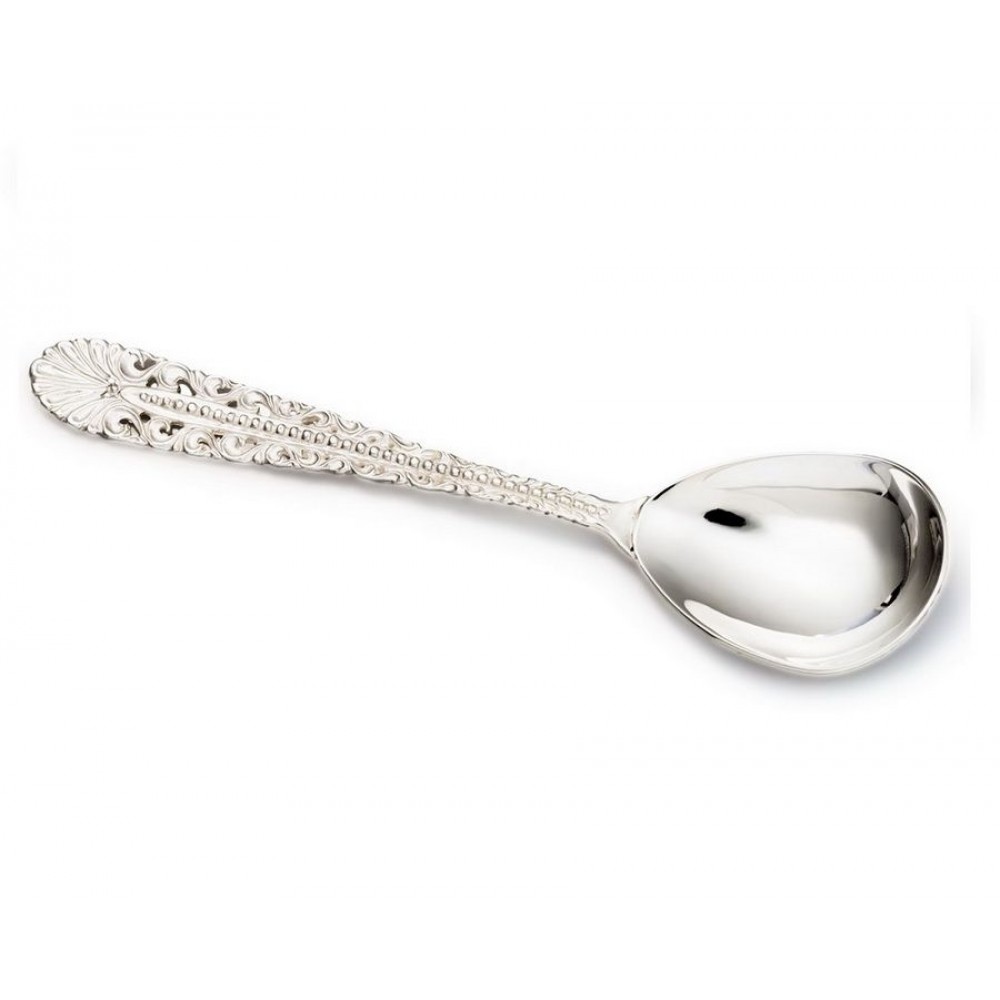 Серебряная ложка кофейная 080026