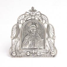 Срібна ікона Спас Нерукотворний бр-00157