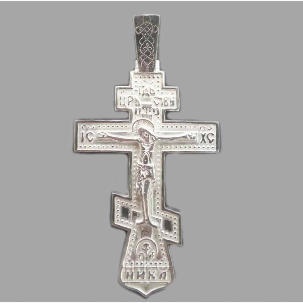 Серебряный крест стк-87