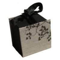 Футляр шелковый под кольцо SILK BK 029