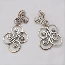 Срібні сережки бр-1111393