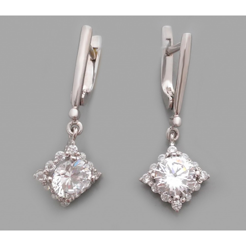 Срібні сережки бр-1111605