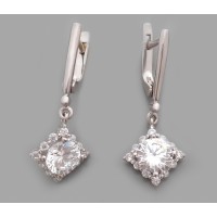 Серебряные серьги бр-1111605