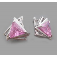 Срібні сережки Чикаго бр-1111787