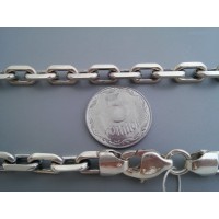Серебряная цепочка Якорь вес 100г бр-4100822