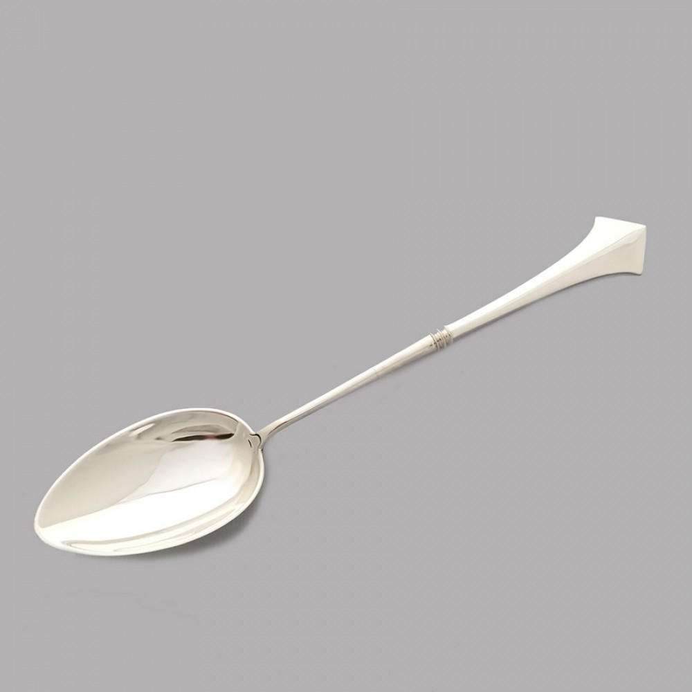 Срібна ложка Лілія з позолотою ДК-55049