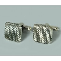 Серебряные запонки с чернением ЛЗ-8734ч