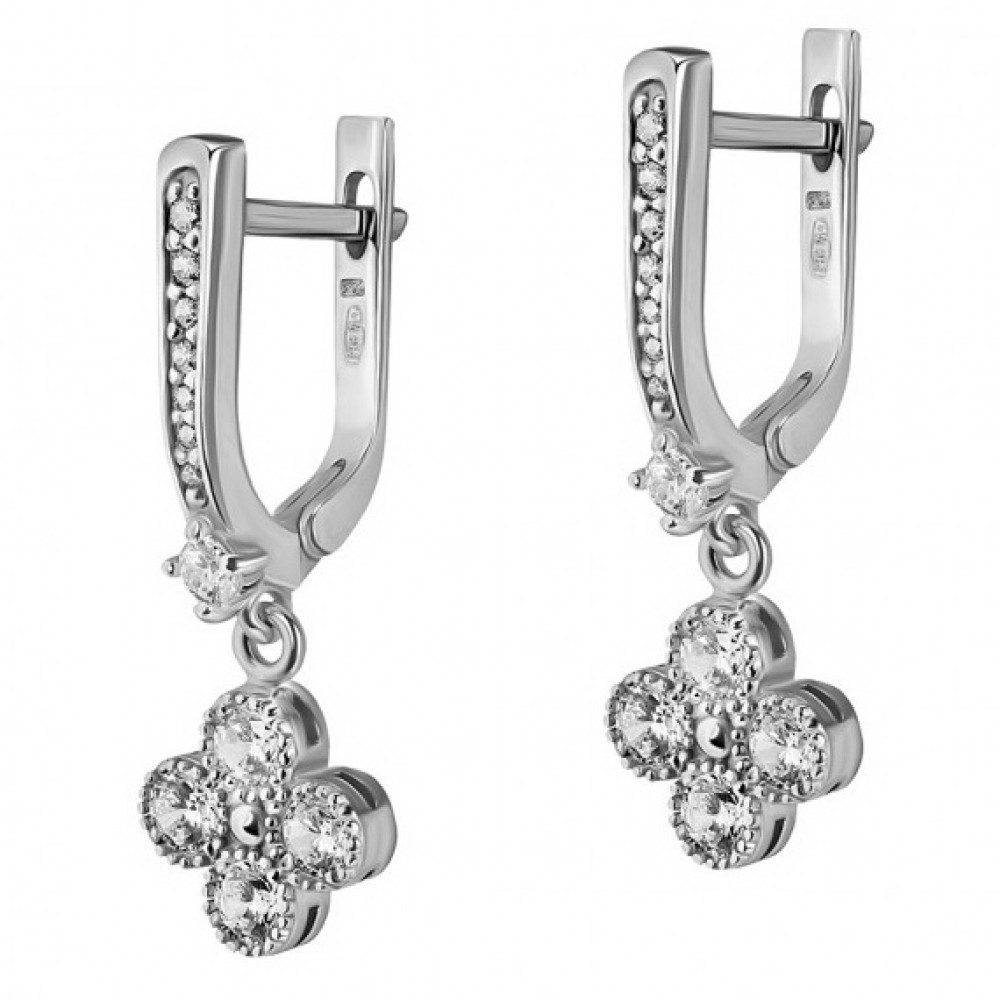 Серебряные серьги ЮМ-20432