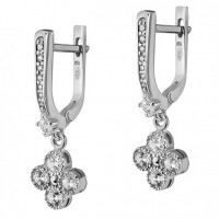 Срібні сережки ЮМ-20432