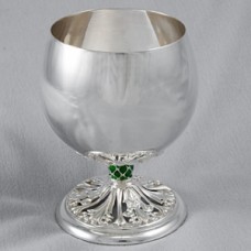 Серебряный бокал коньячный ХЮ-080626