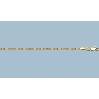 Золотая цепочка Якорная 55см шк-1045