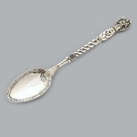 Срібна чайна ложка Янгол Охоронець бр-107