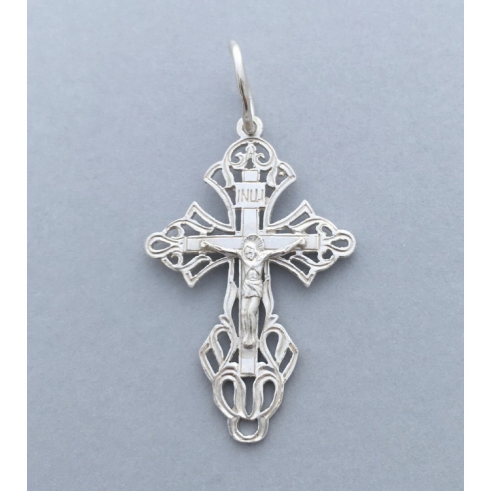 Срібний хрестик БК-169