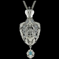 Панагия серебряная без цепи аг-2.7.0078