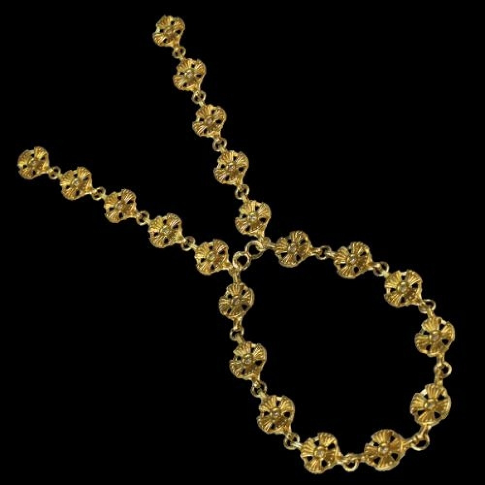 Цепь серебряная в позолоте аг-2.7.0209П