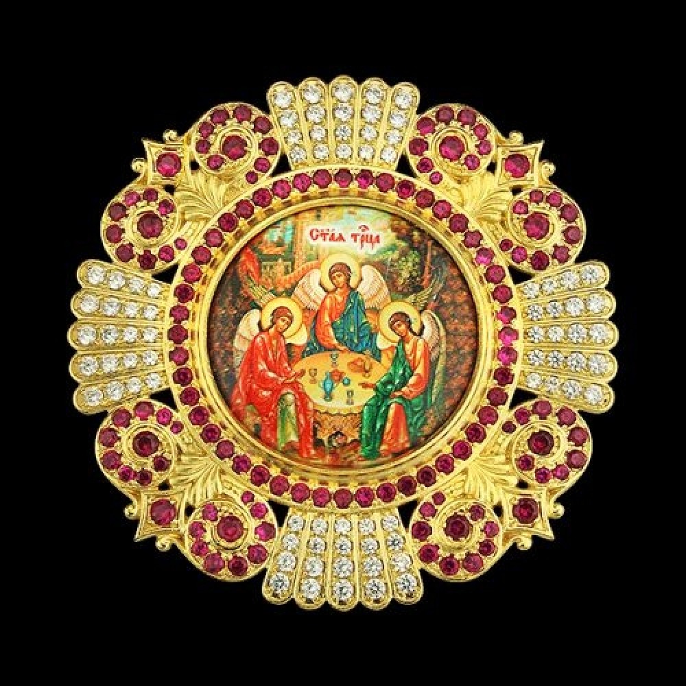 Накладка на митру латунная аг-2.7.0497ЛП