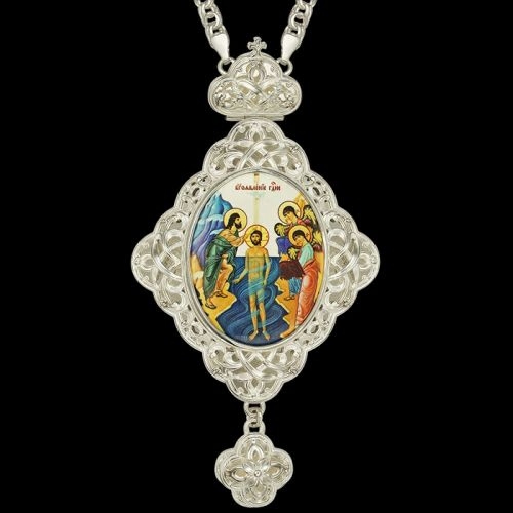 Панагия латунная в серебрении аг-2.7.0670Л-21Л