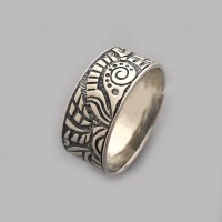 Серебряное кольцо бр-0058021