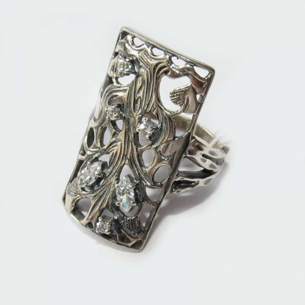 Серебряное кольцо Дерево жизни бр-2111313