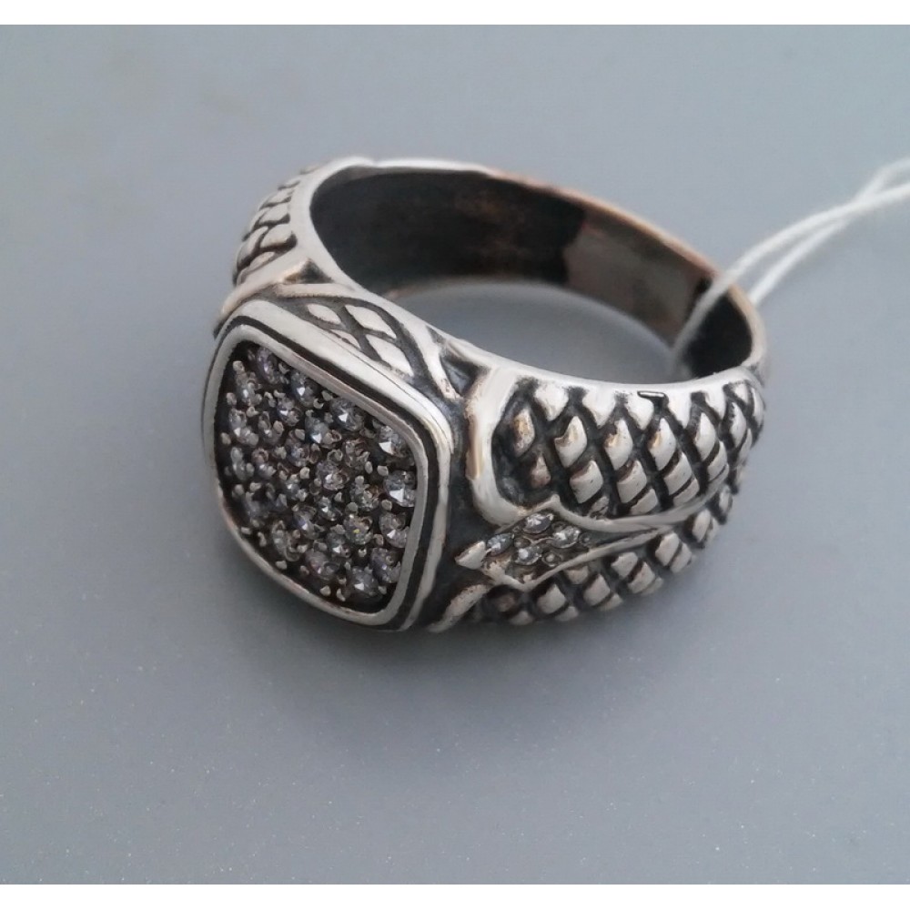 Срібна каблучка бр-2111652