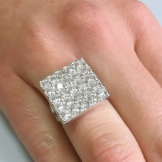 Серебряное кольцо в камнях Гутиера бр-1194421