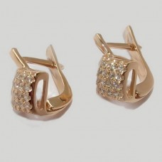 Золотые серьги дс-30024